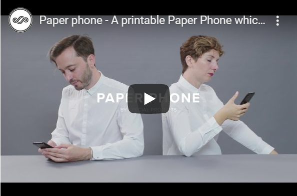 Digital Detox mit dem Paper Phone